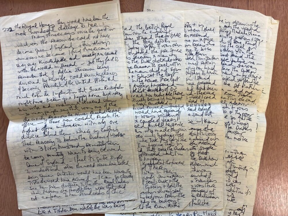 Royal butler’s memoirs of serving ‘Queen Dictator’ Wallis Simpson and Edward spark auction battle
