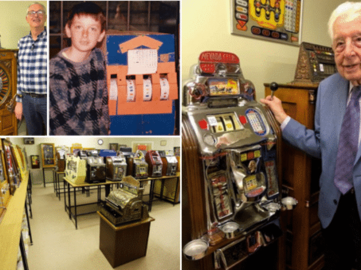 Father and son’s jaw-dropping 82 amusement machines could hit auction jackpot