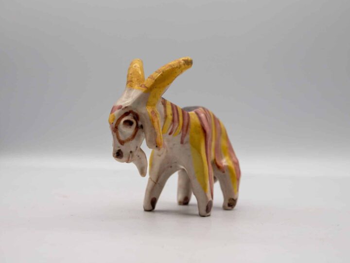 Pottery goat made by King Charles sells for thousands at auction