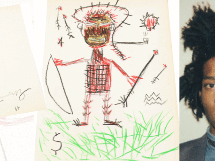 Simple crayon drawing could achieve thousands thanks to impact of New York City&#8217;s Jean-Michel Basquiat