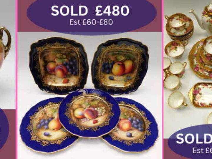 Royal Worcester summer fruits lead charge as ceramics smash auction estimates