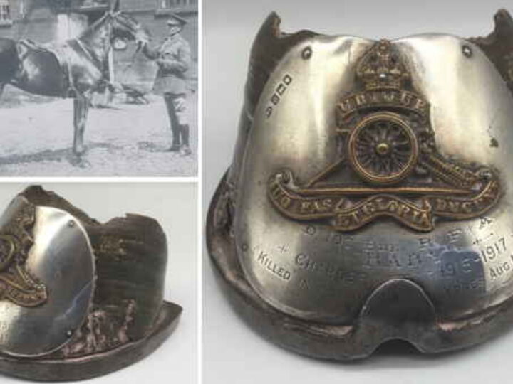 Baby&#8217;s hoof encased in silver honours horse killed in WW1 &#8211; and sparks battle to own it