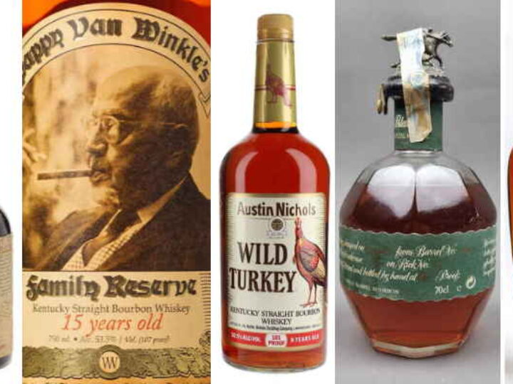 American whiskey can achieve tens of thousands  at auction &#8211; any of these at home?