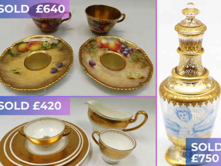 What collectors want! Ceramics in demand from Worcester and Wedgwood to Royal Crown Derby