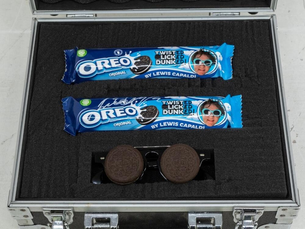 Lewis Capaldi’s ‘licked’ Oreos set to take the biscuit at auction