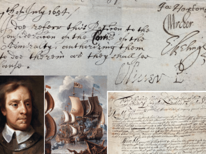 Cromwell letter to aid man captured  by pirates  &#8211; found in Norfolk &#8211; set for auction