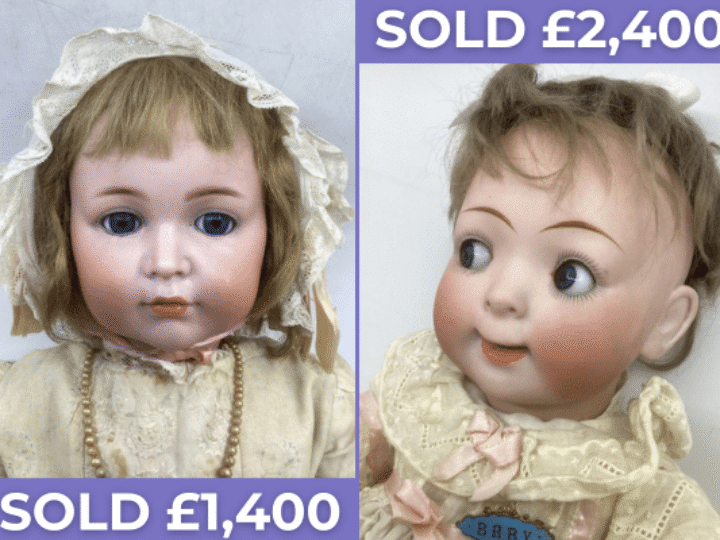 Googly-eyed antique doll sells for world-record price at Hansons