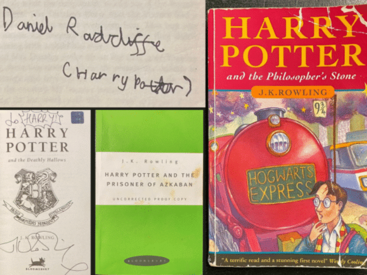 Just 13 rare Harry Potter books &#8211; one won in raffle 20 years ago &#8211; spark auction frenzy