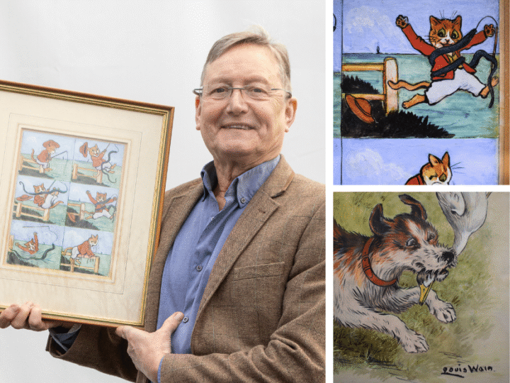 Stray Cats Fetch Purr-fect Price at Hansons Derbyshire Saleroom Auction!