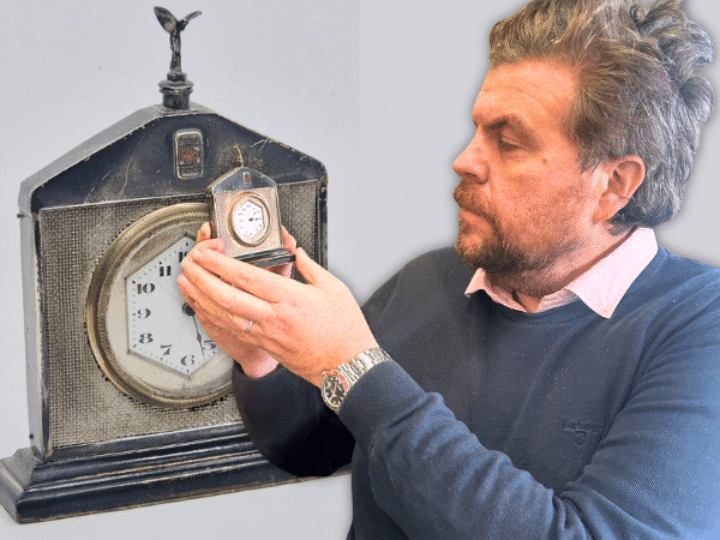 A Rolls-Royce Silver Radiator Clock to ‘Rev Up’ Interest at Hansons’ January 31st London Auction