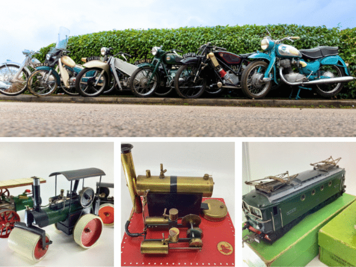 Revving Up History: Single Owner Collection of Model Trains, Vintage Toys &amp; Classic Motorbikes