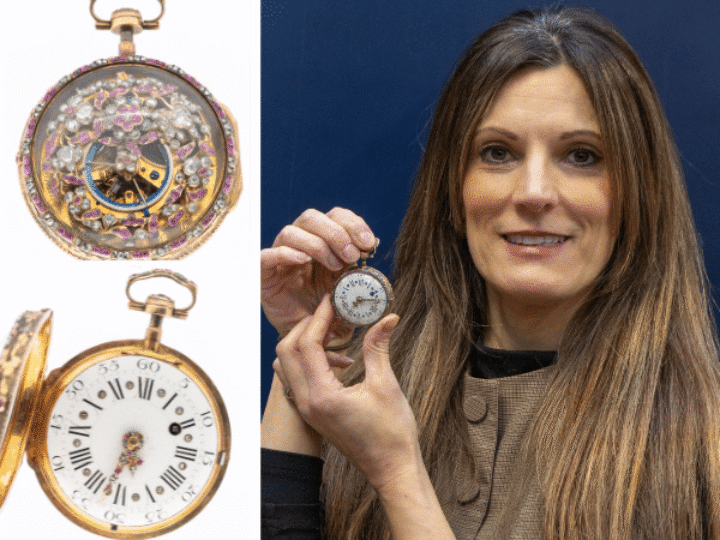 A Timepiece Fit for Royalty Uncovered in Devon Attic: Rare 18th Century Pocket Watch with Royal Connections Expected to Shine in Hansons’ Spring Auction