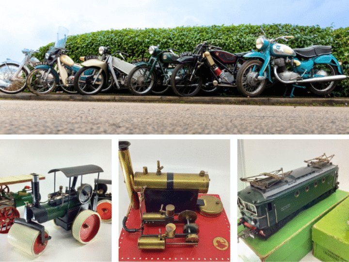 Revving Up History: Single Owner Collection of Model Trains, Vintage Toys &amp; Classic Motorbikes