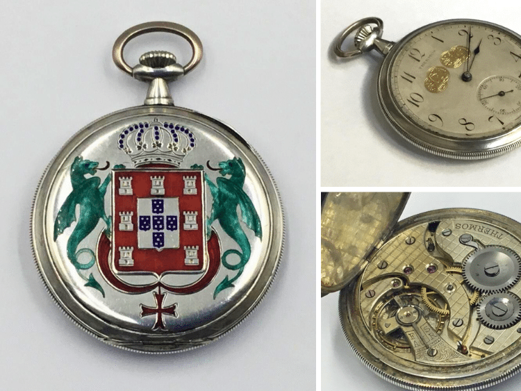 Lot 124 - A fine quality and rare late 19th or early 20th open faced silver pocket watch