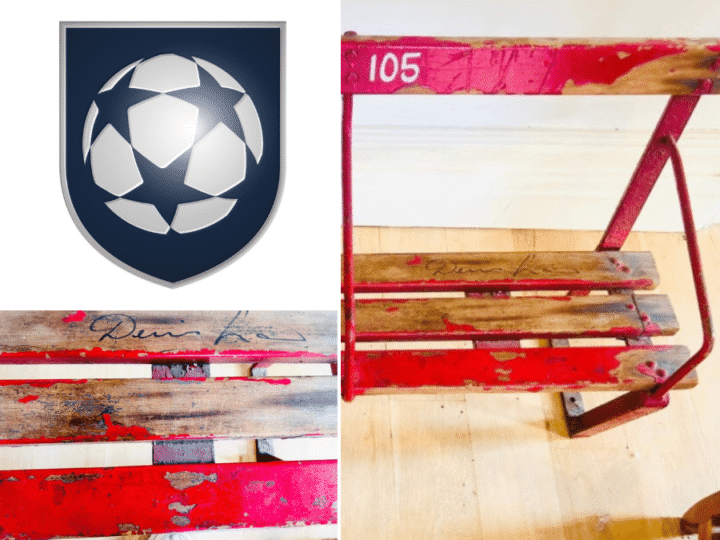 Historic Manchester United Stretford End Bench to Headline Exclusive Memorabilia Auction