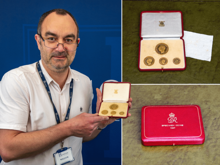George VI 1937 Gold Specimen Set Valued at up to £12,000 Discovered at Sutton Coldfield Valuation Event
