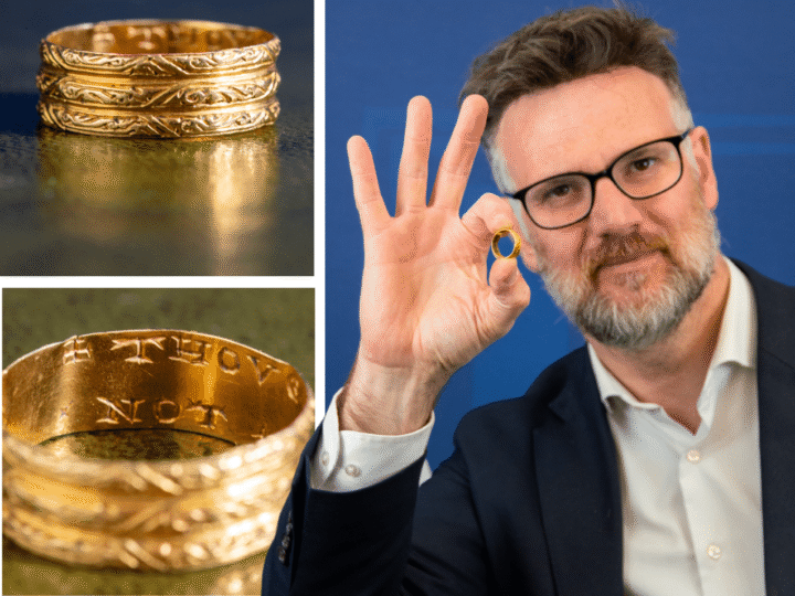 From Field to Fine Art: Rare Tudor Love Ring with Poetic Twist Unearthed