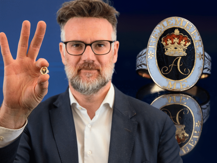 Charity Shop Surprise: Rare Royal Mourning Ring Worth Thousands Discovered on the High Street