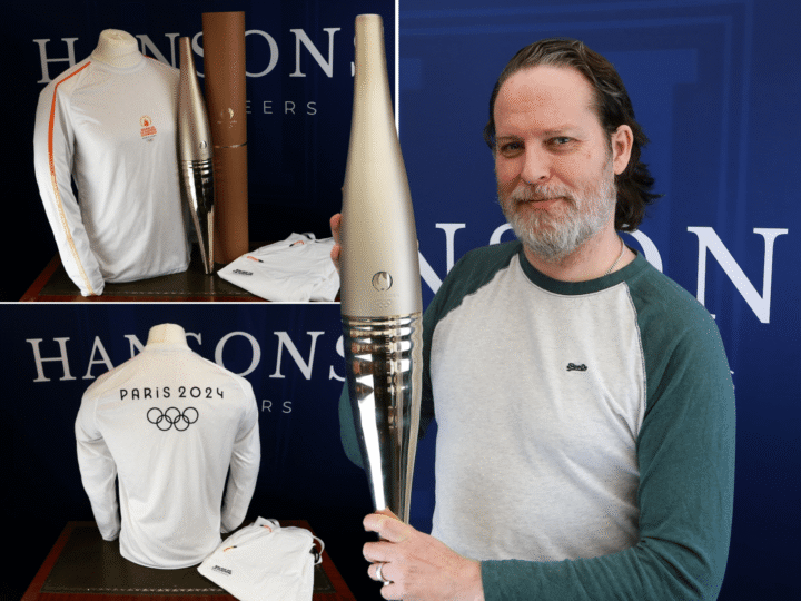 Olympic Torch Set To Light Up Upcoming Specialist Sporting Auction