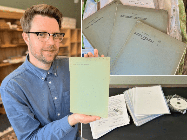 Attic discovery turns out to be 1930s origins of computer science by Alan Turing – expected to fetch thousands after almost being shredded