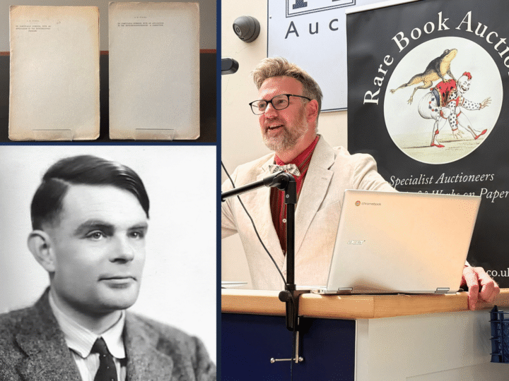 Rescued from the Shredder, Delivered in a plastic bag &#8211; Alan Turing Papers Sell for a Record £465,400 at Auction