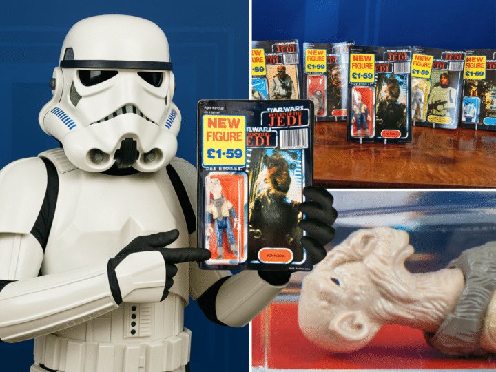 Rare Star Wars figures set to sell for more than 600 times their original price tag