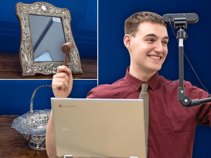 New kid on the block. Is Daniel the UK’s youngest auctioneer? 