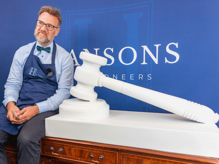 Going, Going, Gogh! Charles Hanson turns artist for a good cause