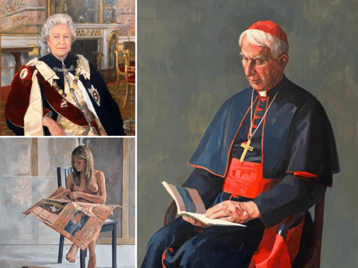 Estimate-busting results from the studio sale of a leading British portraitist 