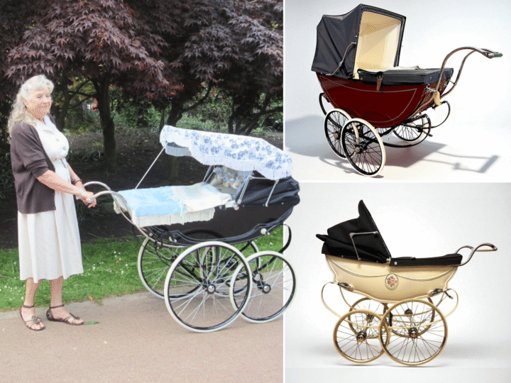 Nanny state: more than 50 vintage prams including royal favourites go under the hammer