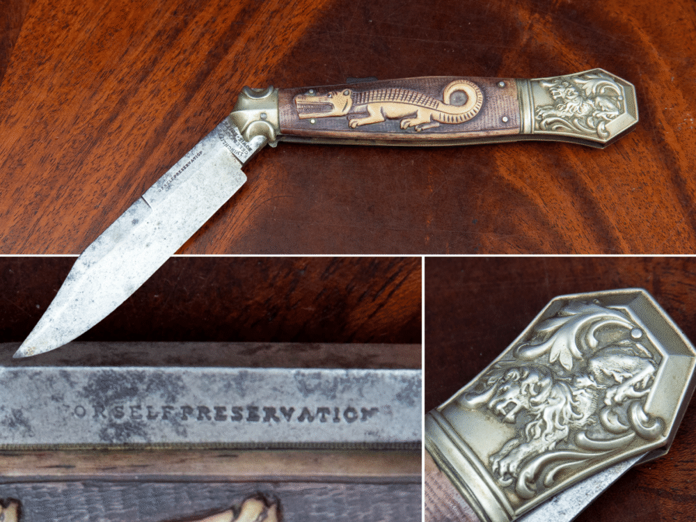 Rare Bowie knife slices through its guide price
