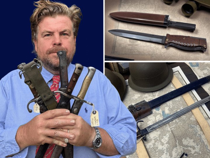 Lifetime collection of 250 bayonets is a cut above