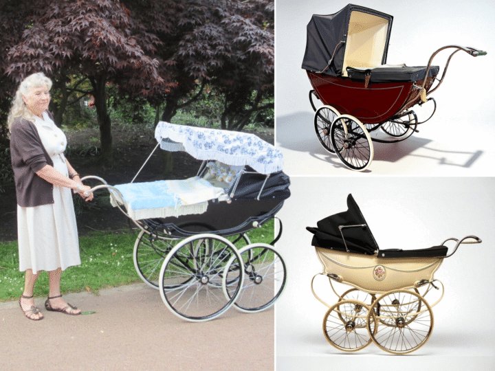 Nanny state: more than 50 vintage prams including royal favourites go under the hammer