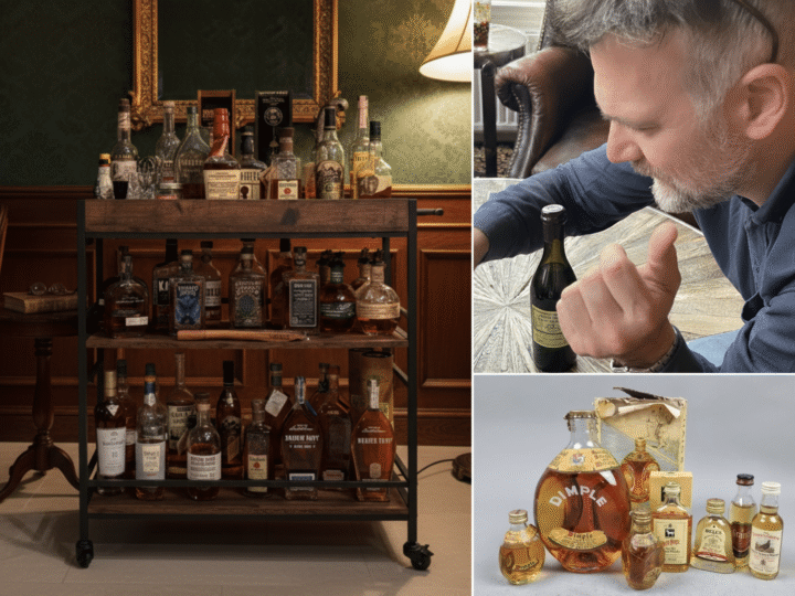 On a chilly autumn evening nothing beats a warming nip by a roaring fire. But could your drinks trolley be worth a fortune, asks Charles Hanson