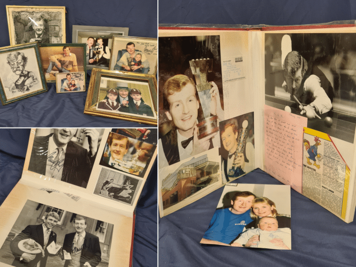 Cue-pid strikes – Steve Davis’ wedding album could pot £10,000 at auction