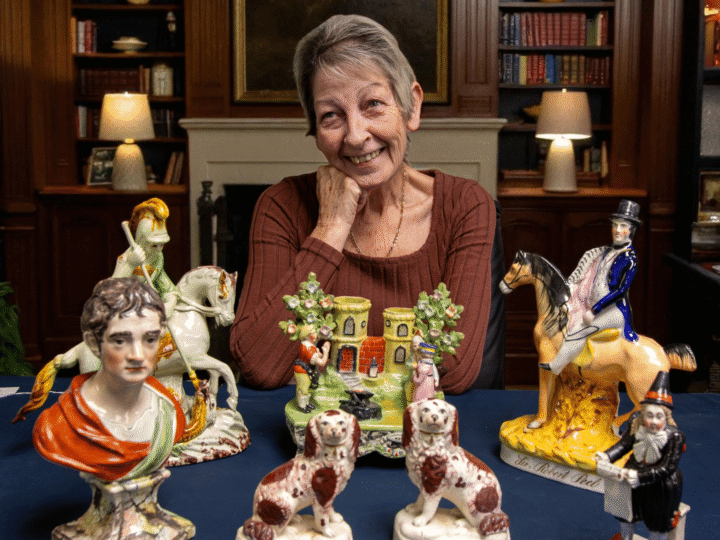 The Late John Parrott collection of Staffordshire figures offered for sale