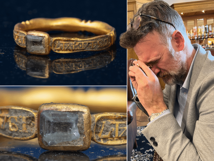 Gold ring from Devon discovered in a Tyne and Wear field should sparkle at auction