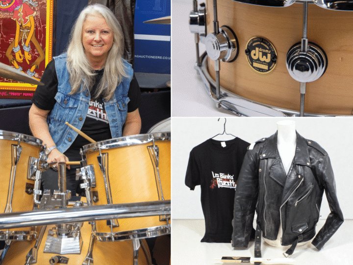 Unleashed in the East (Midlands) – Judas Priest drummer’s kit up for sale in Derby
