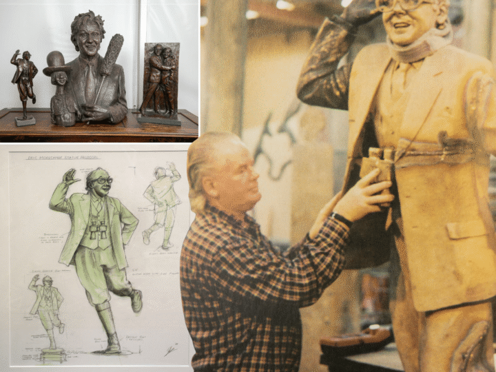 Comics relief – statues of comedy legends going under the hammer