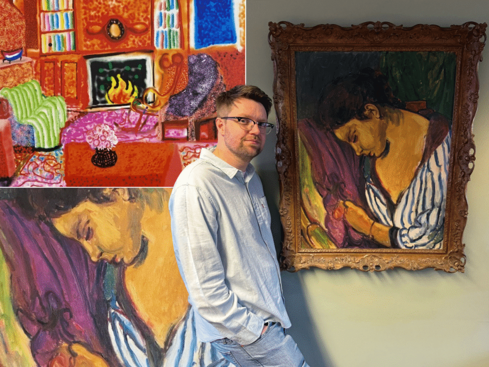 Unseen works by David Hockney destined to make a splash at auction