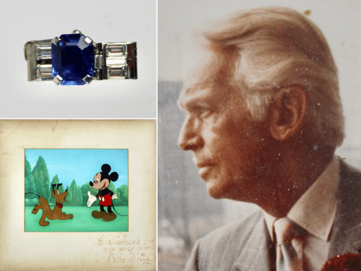 Douglas Fairbanks Jr collection, discovered under a Kent bed, sells for five figures