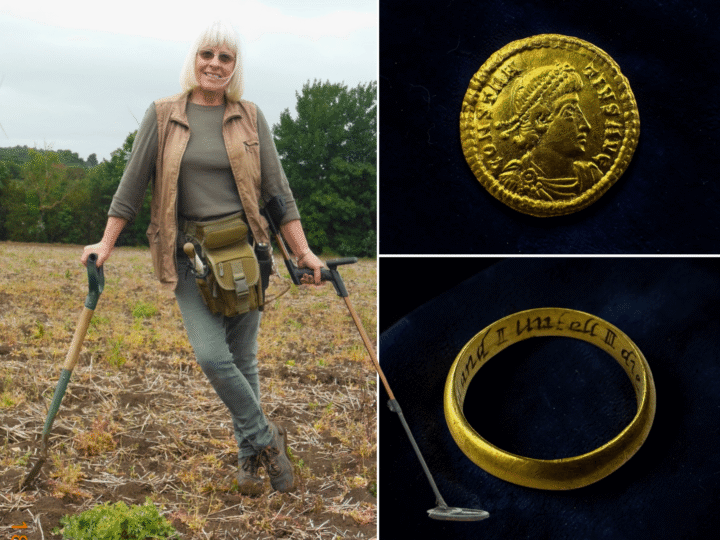 Bedfordshire “golden girl” set to part with a lifetime of metal detecting treasure