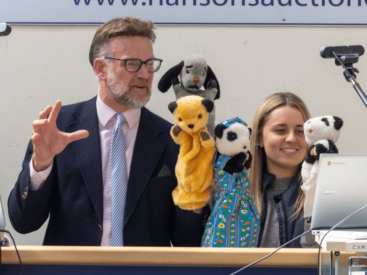 Original Sooty puppets sweep the board selling for five figures in Derby