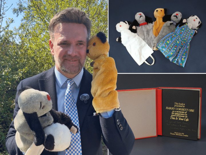 Global interest is expected this week when the one of the most famous glove puppets in the world goes under the hammer, writes Charles Hanson