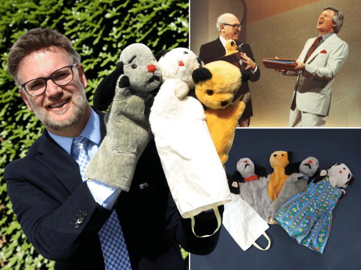Harry Corbett’s original Sooty puppets could make a clean sweep at auction