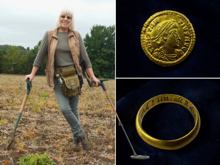 Bedfordshire “golden girl” set to part with a lifetime of metal detecting treasure
