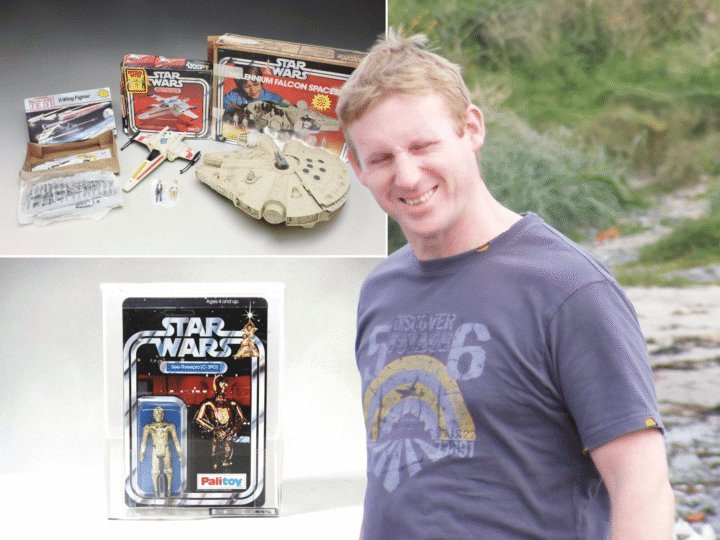 Star Wars collection could make a “gobsmacking” £20,000 in honour of its late owner