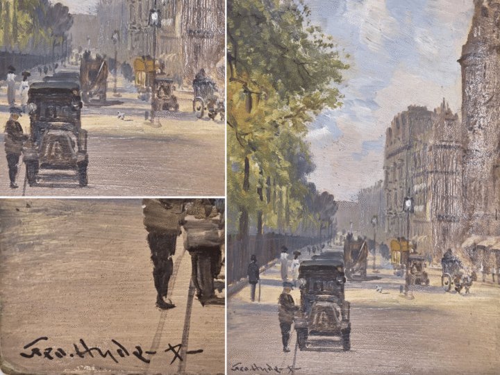 Atmospheric London street scene sparks global bidding war