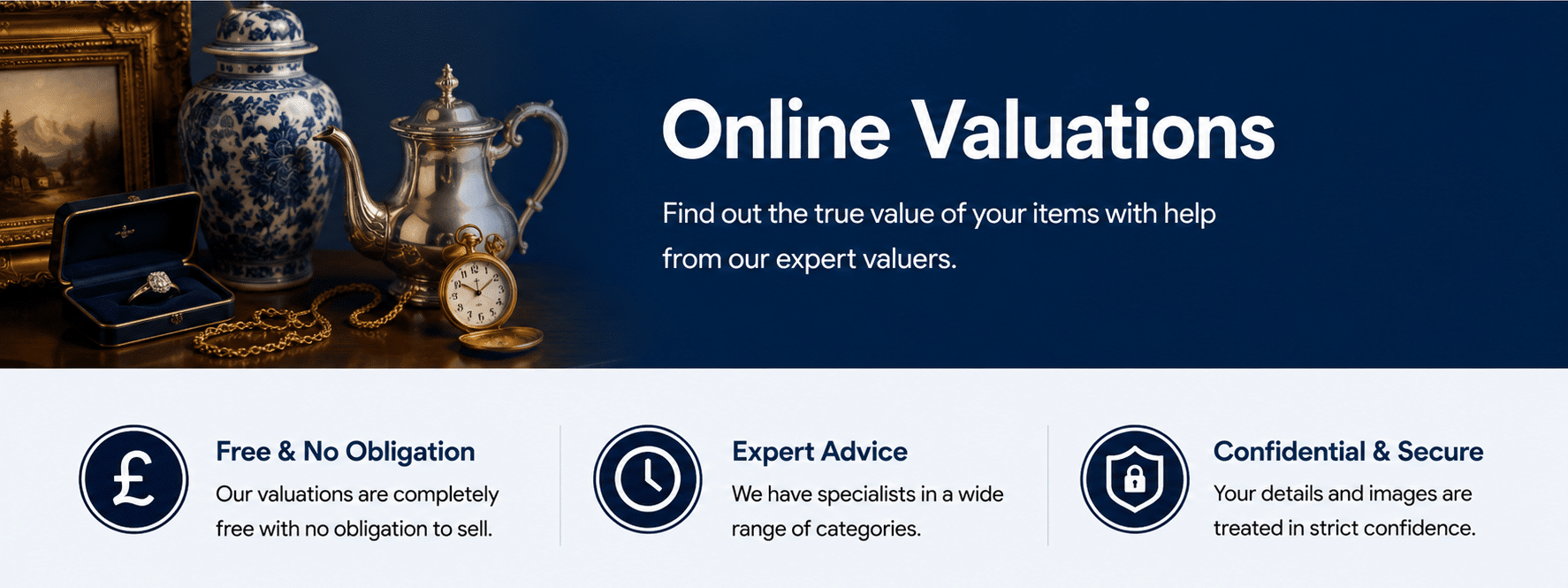 Online Valuations - free no obligation valuations, expert advice and confidential secure service