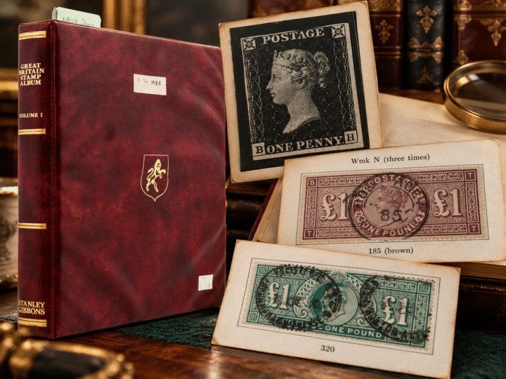 Seemingly ordinary Devon stamp album reveals rare Penny Blacks, Twopenny Blue and valuable Victorian gems